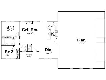 Floor Plan, 050H-0491
