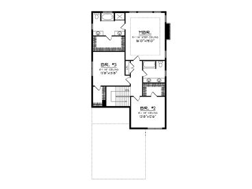 2nd Floor Plan, 020H-0381