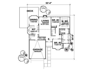 Floor Plan, 016H-0032