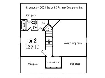 2nd Floor Plan, 021H-0024