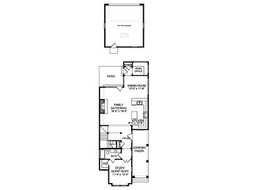 1st Floor Plan, 029H-0080
