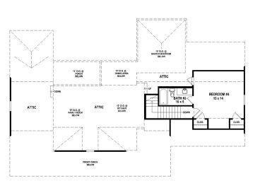 2nd Floor Plan, 006H-0176