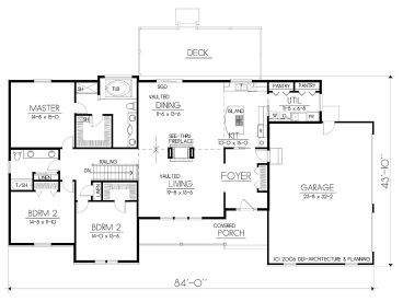Floor Plan, 026H-0106