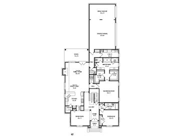 1st Floor Plan, 006H-0200