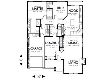 Floor Plan, 034H-0068