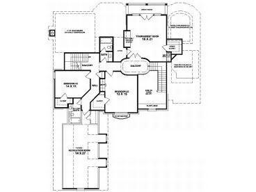 2nd Floor Plan, 006H-0114
