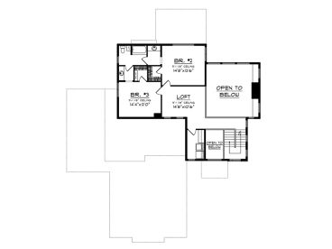 2nd Floor Plan, 020H-0492