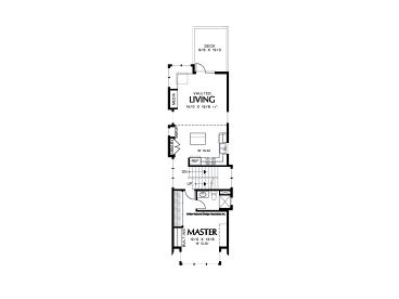 2nd Floor Plan, 034H-0160