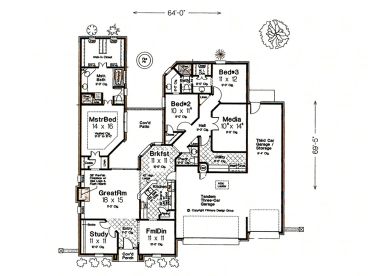 Floor Plan, 002H-0110