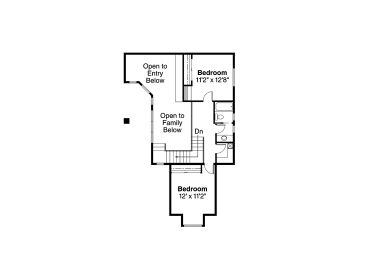 2nd Floor Plan, 051H-0048