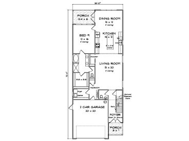 1st Floor Plan, 059H-0251