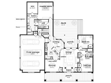 1st Floor Plan, 021H-0281