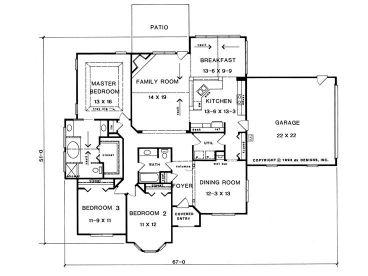 Floor Plan, 019H-0073
