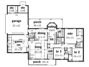 Floor Plan, 021H-0131