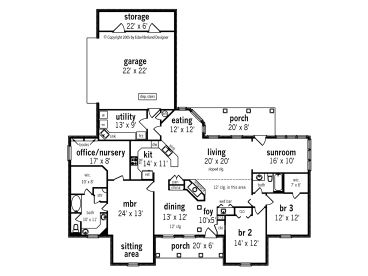 Floor Plan, 021H-0140