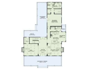 1st Floor Plan, 025H-0270