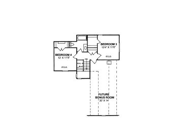 2nd Floor Plan, 059H-0009