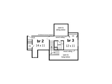 2nd Floor Plan, 021H-0103