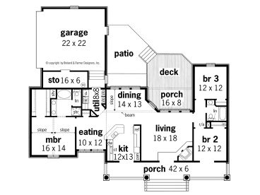 Floor Plan, 021H-0062