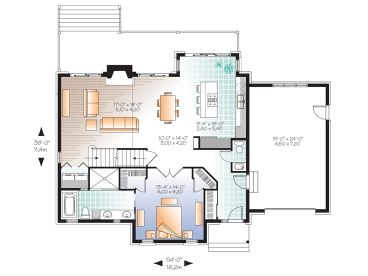 1st Floor Plan, 027H-0292