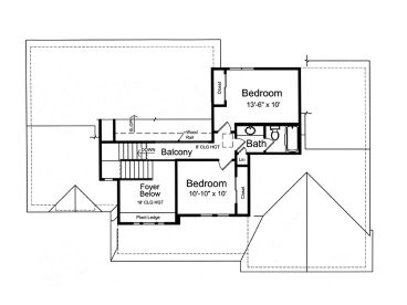 2nd Floor Plan, 046H-0101