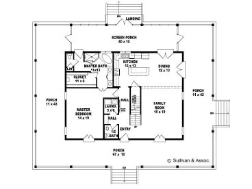 1st Floor Plan, 006H-0056