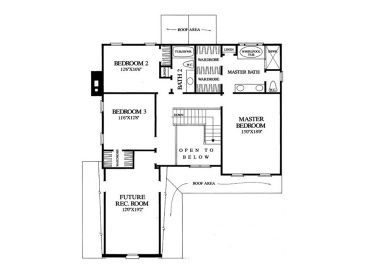 2nd Floor Plan, 063H-0171
