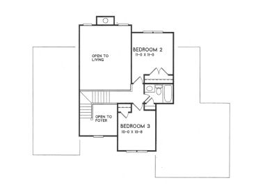 2nd Floor Plan, 045H-0052