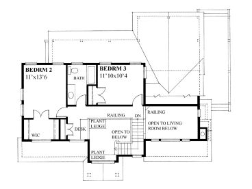 2nd Floor Plan, 010H-0025