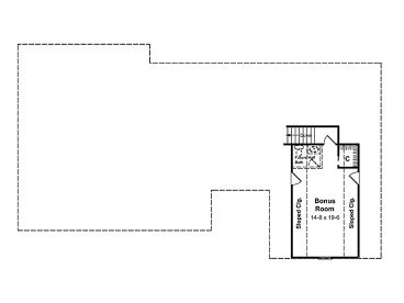 2nd Floor Plan, 001H-0057