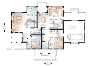 1st Floor Plan, 027M-0063