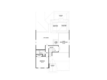 2nd Floor Plan, 006H-0195