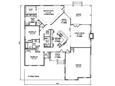 Floor Plan, 004H-0073