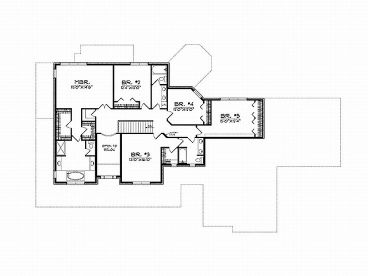 2nd Floor Plan, 020H-0089