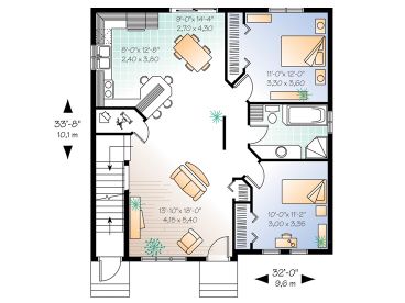 1st Floor Plan, 027M-0023