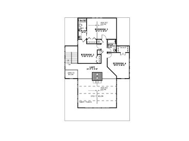 2nd Floor Plan, 025H-0177