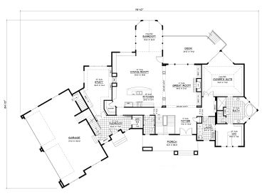 1st Floor Plan, 023H-0086