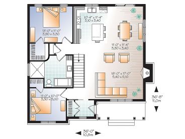 Floor Plan, 027H-0423