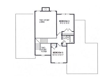 2nd Floor Plan, 045H-0005