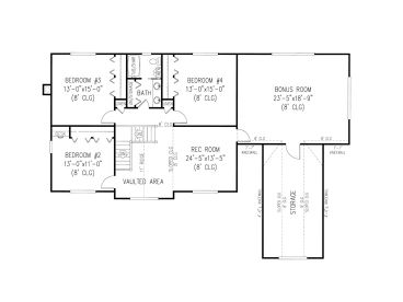2nd Floor Plan, 044H-0049