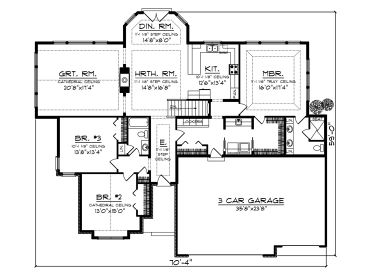 Floor Plan, 020H-0379