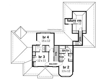 2nd Floor Plan, 021H-0126