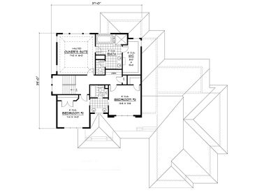 2nd Floor Plan, 023H-0075