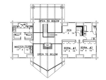2nd Floor Plan, 012L-0021