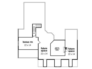 2nd Floor Plan, 021H-0101