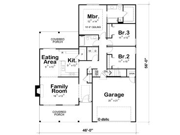 Floor Plan, 031H-0304