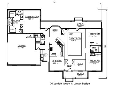 1st Floor Plan, 004H-0066