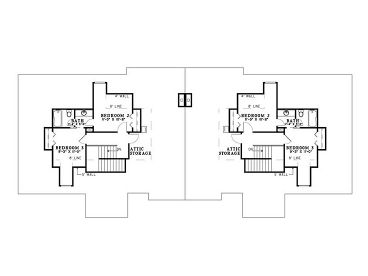 2nd Floor Plan, 025M-0011