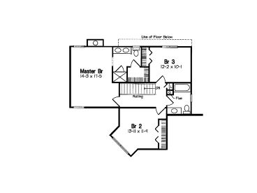 2nd Floor Plan, 047H-0051