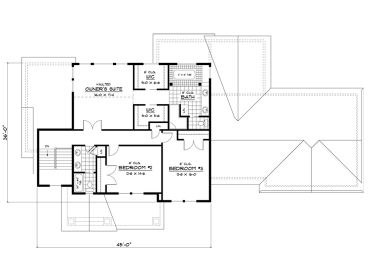 2nd Floor Plan, 023H-0077